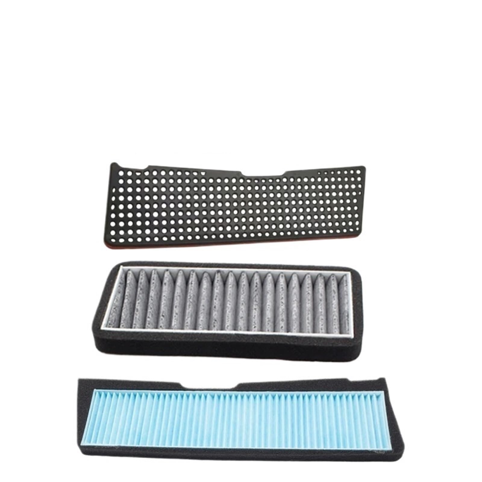 Filtro de habitáculo Compatible con Tesla modelo 3 2021-2023 filtro externo de coche entrada aire acondicionado purificador(Out filter and cover)