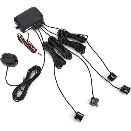 Amazon.com: 12v Auto Radar System Car Vehicle Reverse Backup Sound ...