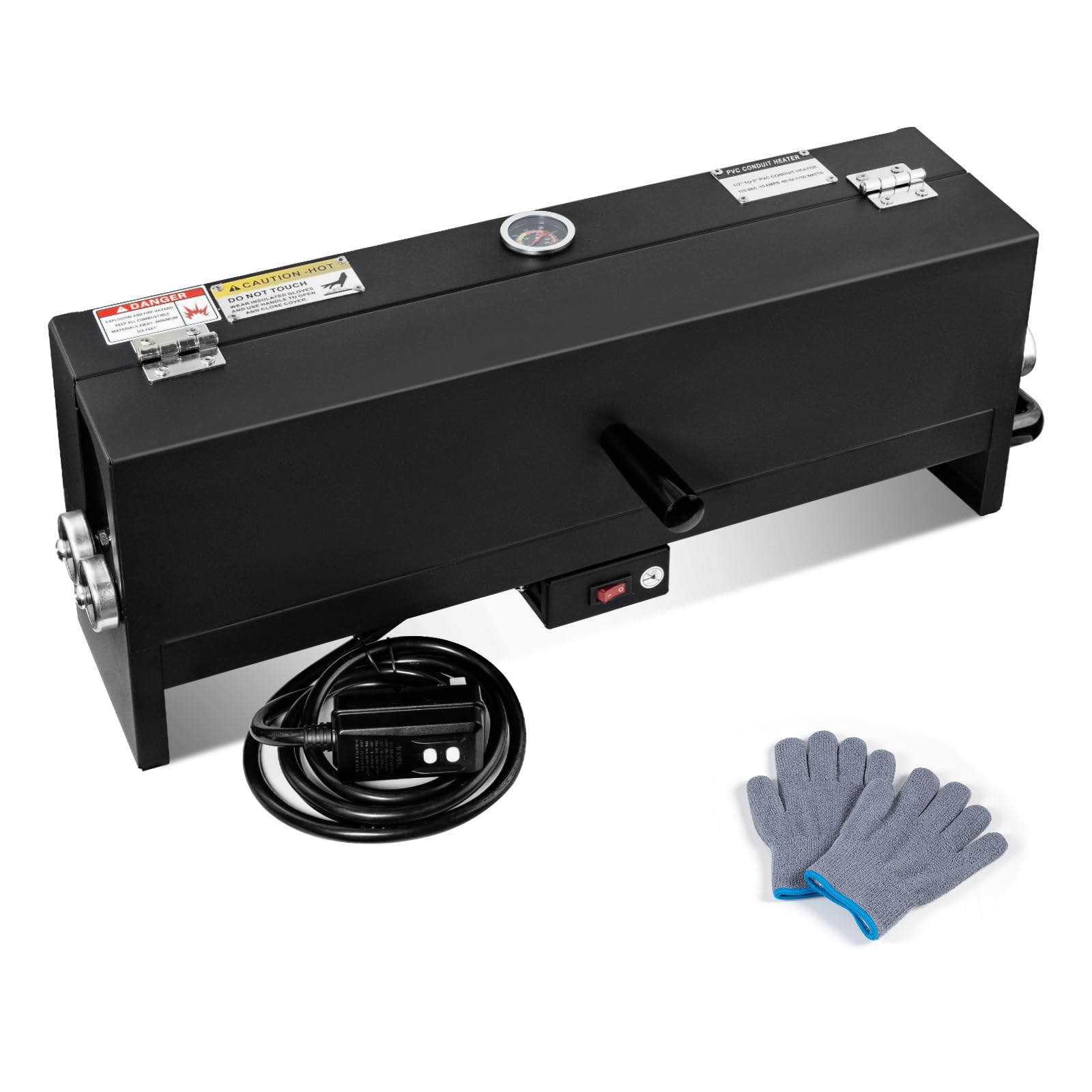 Photo 1 of Pvc  Heater With Temperature Detector- 1/2" to 2" PVC Bender Heater PVC Conduit Heater with Reflective Interior & Carrying Handle