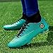 WRY Mens Football Boots Cleats Professional Spikes Soccer Shoes Competition/Training Boy's Sneakers Green