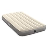64101E Dura-Beam Standard Single-High Air Mattress: Fiber-Tech – Twin Size – 10in Bed Height – 300lb Weight Capacity – Pump Sold Separately