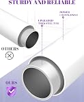 Mythinglogic Yoga Mat Storage Racks, Home Gym Storage Rack for Foam Roller, Resistance Band, Dumbbell, Kettlebell, Yoga Mat Holder, Workout Equipment Storage Organizer with Wheels and Hooks