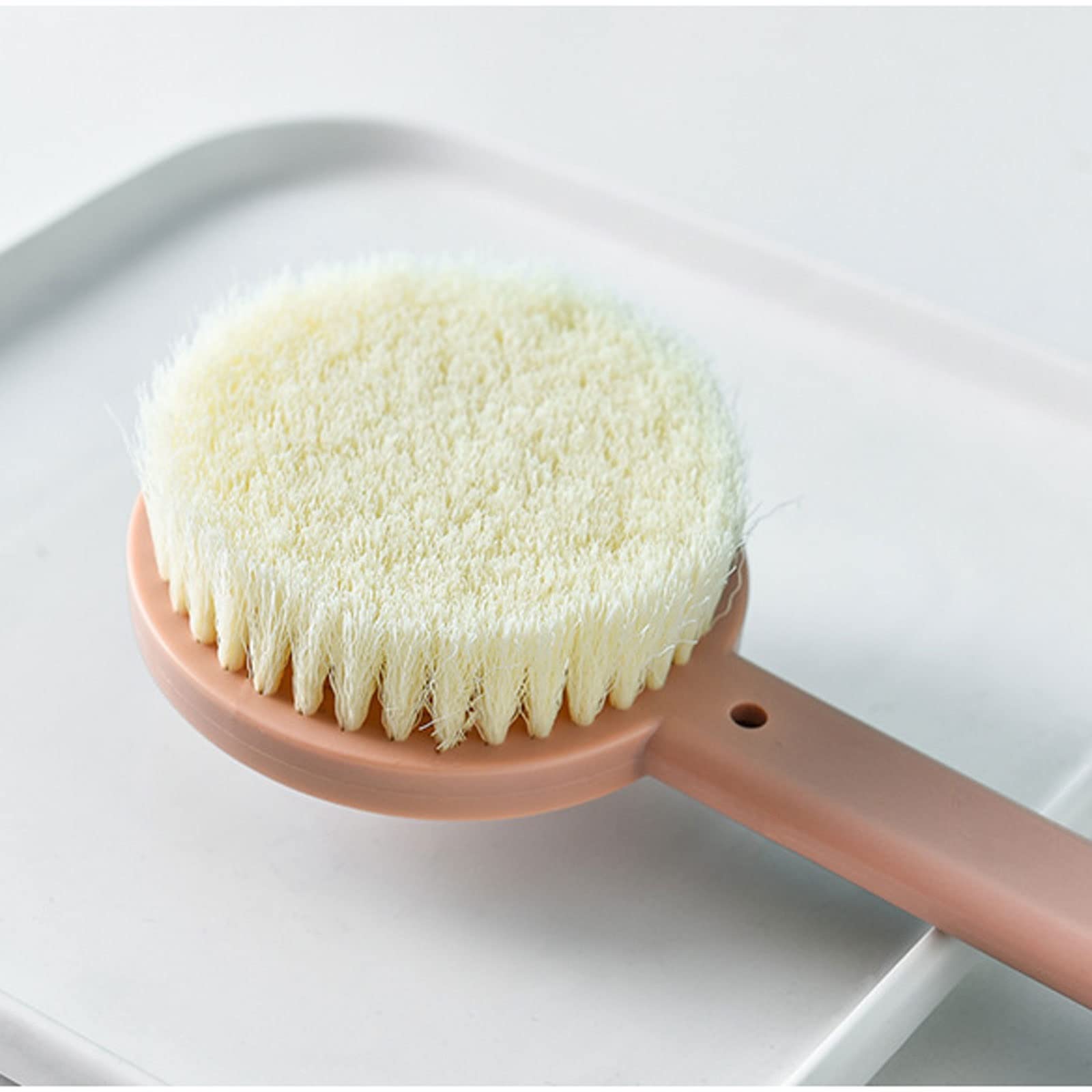 Esponjas de Ducha, 1 Unidad, Mango Largo, Cepillo de baño líquido, cerdas Suaves, Parte Trasera Desmontable, Esponja de Ducha Corporal, cepillos exfoliantes, envío Directo.