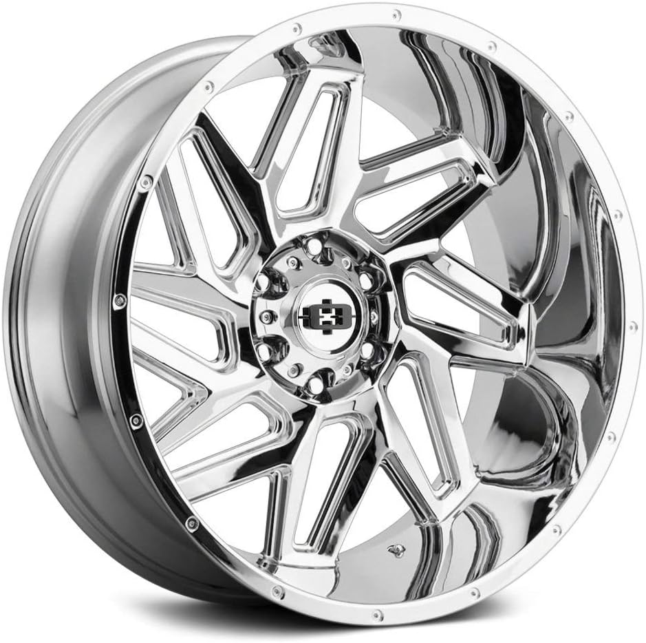 361 Spyder 20x10 5x5.5" -25mm Chrome Wheel Rim 20" Inch