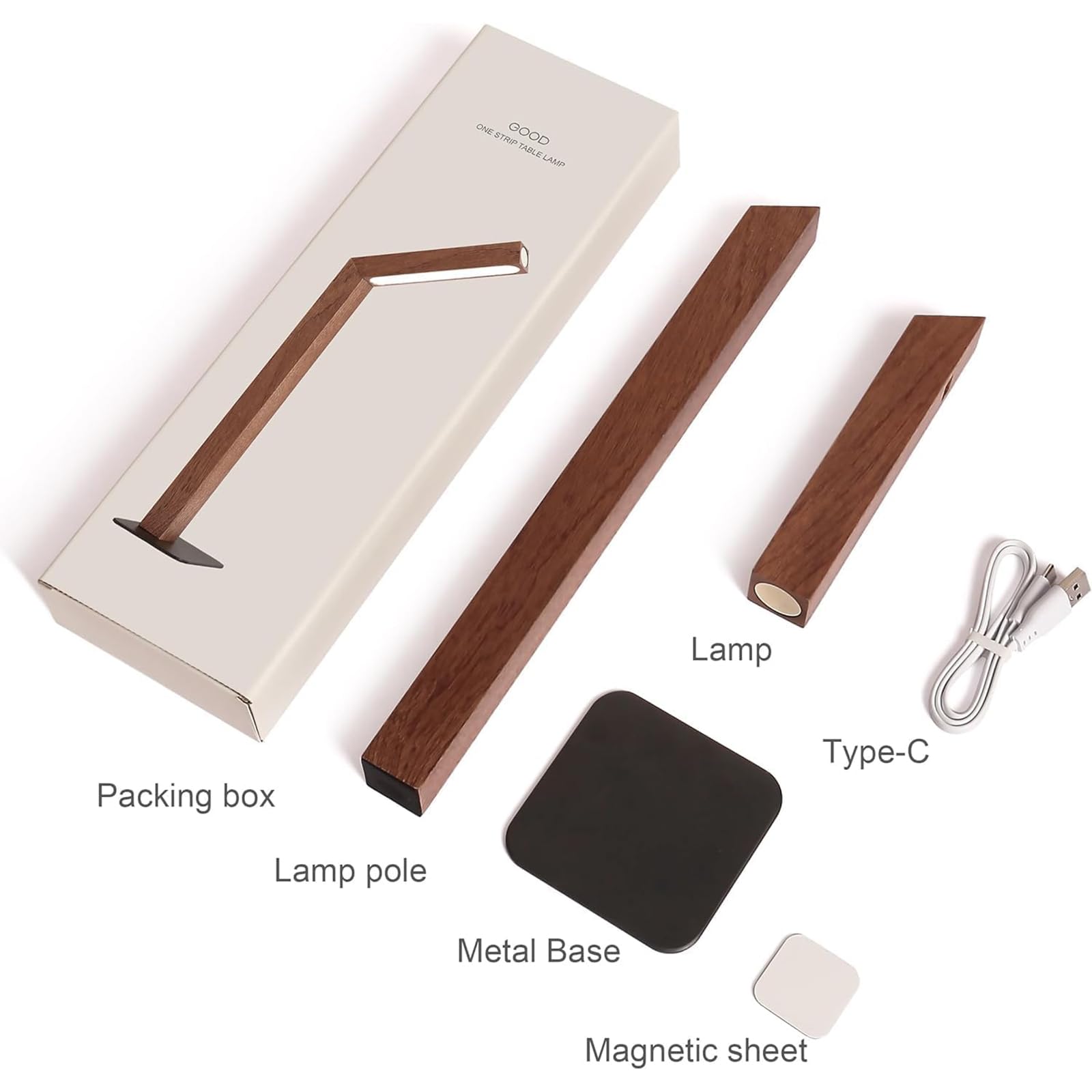 Lámpara De Pinza De Arco, Lámpara De Escritorio Plegable En Forma De Media Luna Para Uñas, Brillo Y Color Ajustables, Para Extensiones De Pestañas Cejas Salón De Belleza, Con Soporte Para Teléfono