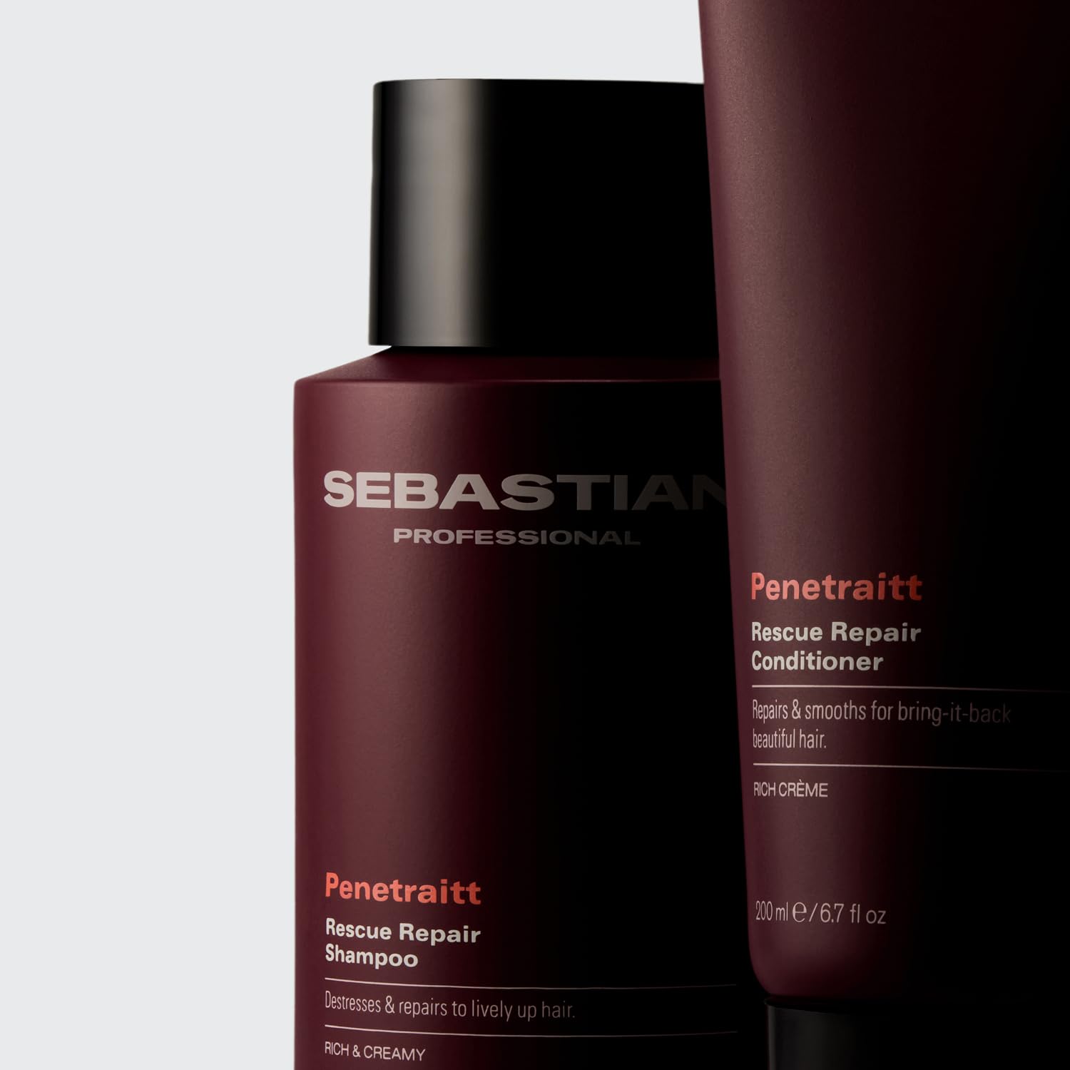 Sebastian Professional Penetraitt Rescue Repair Mask – Maschera nutriente e rigenerante che ripara i capelli stressati, donando corpo e brillantezza
