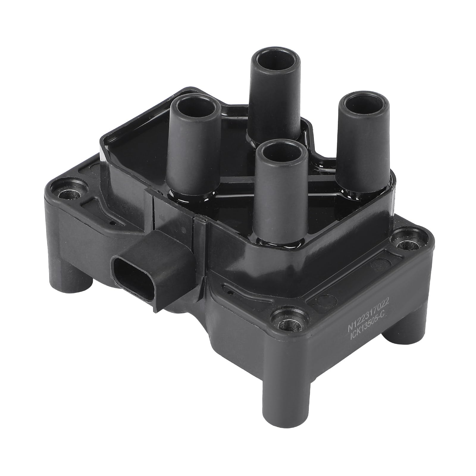 Frankberg 1 bobina di accensione + 4 candele benzina 1350567 | Compatibile con: Focus III, C-Max II DXA/CB7 DXA/CEU, Torneo Focus II DA DS FFS, Torneo Focus III, Focus II DA DP HCP