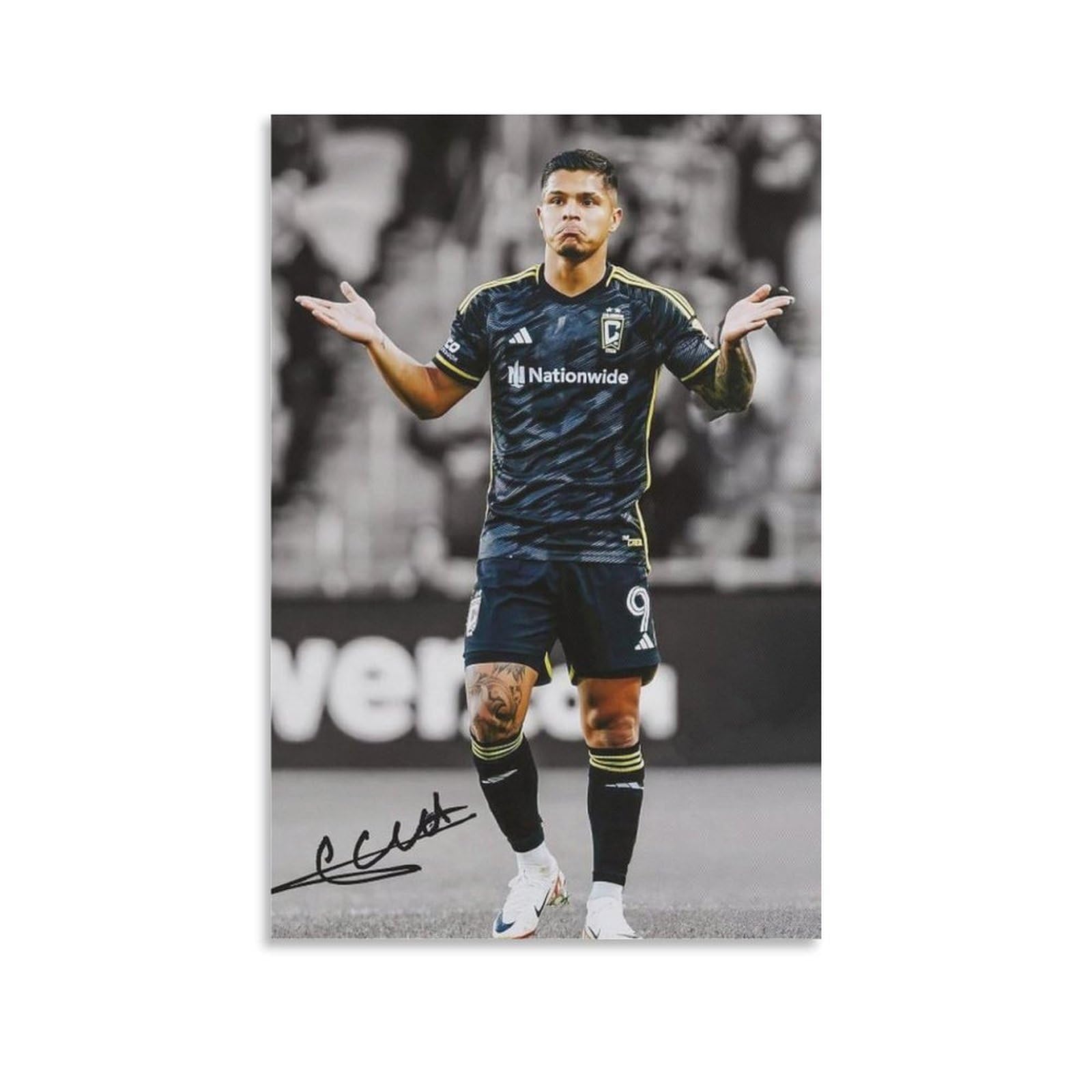 ASUIU Cucho Hernandez Canvas Poster Painting On Canvas Wall Art Poster Scroll Picture Print Walls Decor Home Posters 20x30inch(50x75cm)
