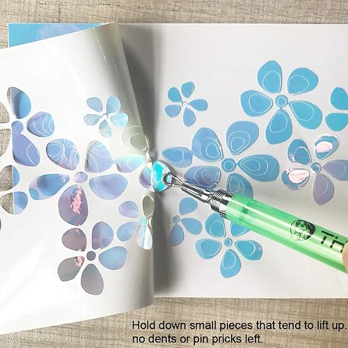 Miniatura 5 de VINYL FROG Kit de herramientas básicas de vinilo para deshierbar y bolígrafo de liberación de aire para proyectos de manualidades de vinilo HTV