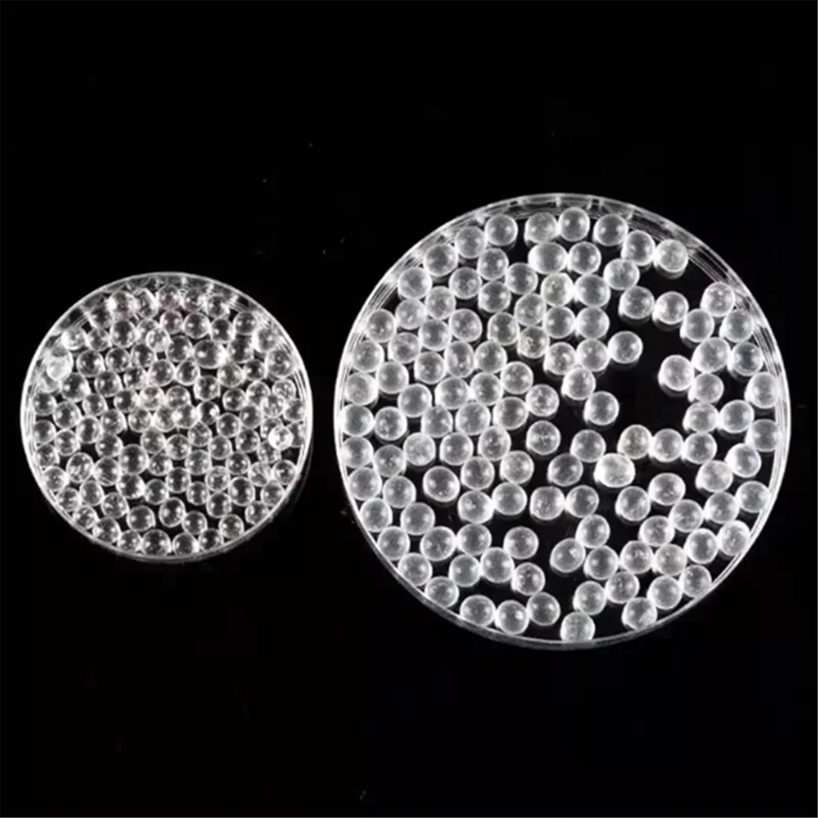 équipement de laboratoire Perles décoratives en verre de haute précision Glass Hoodle for laboratoire, 3/4/5/6/7 mm, for glissières mécaniques, 1000 pièces/sachet(6mm)
