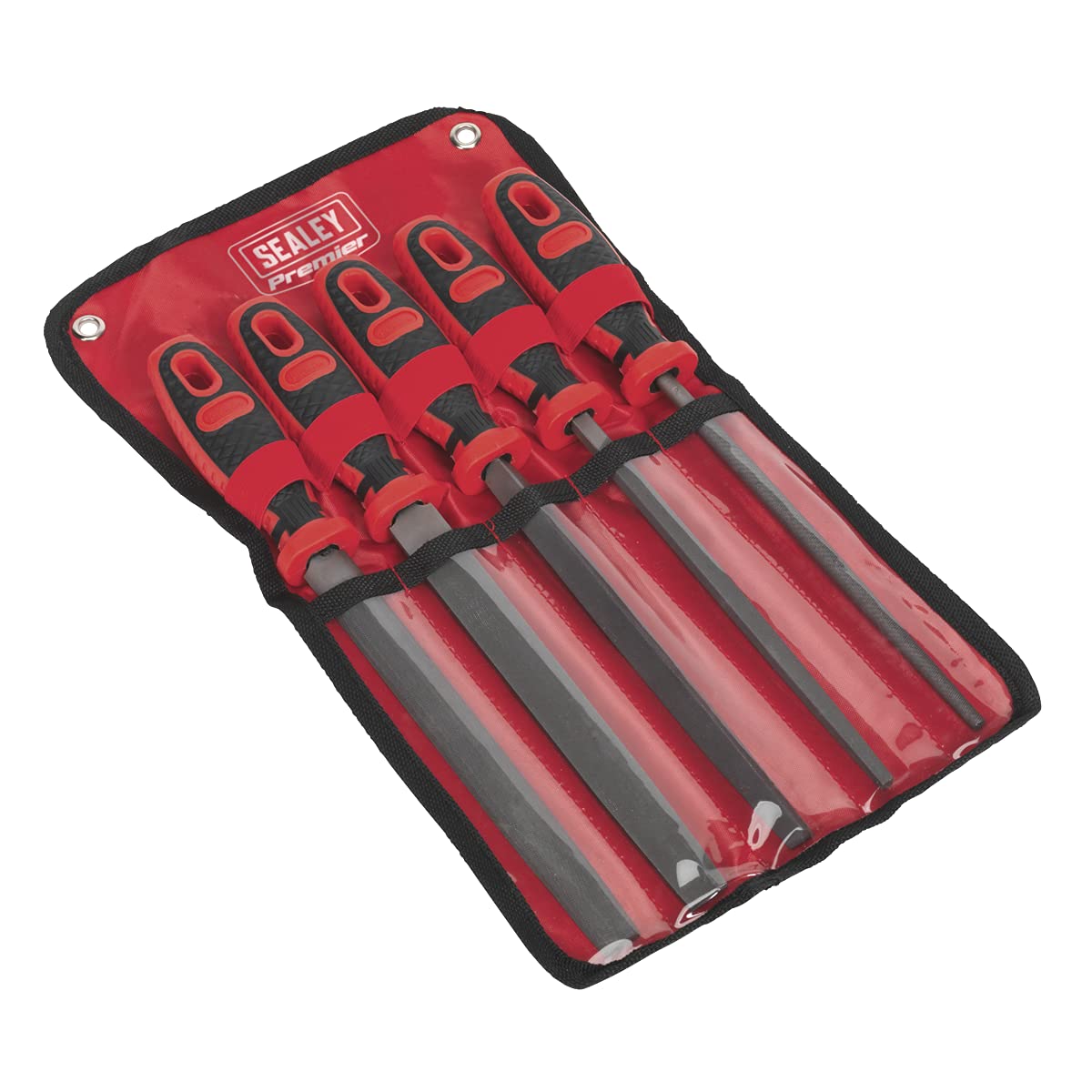 Sealey AK586 5pc 200mm Engineer’s Smooth Cut File Set