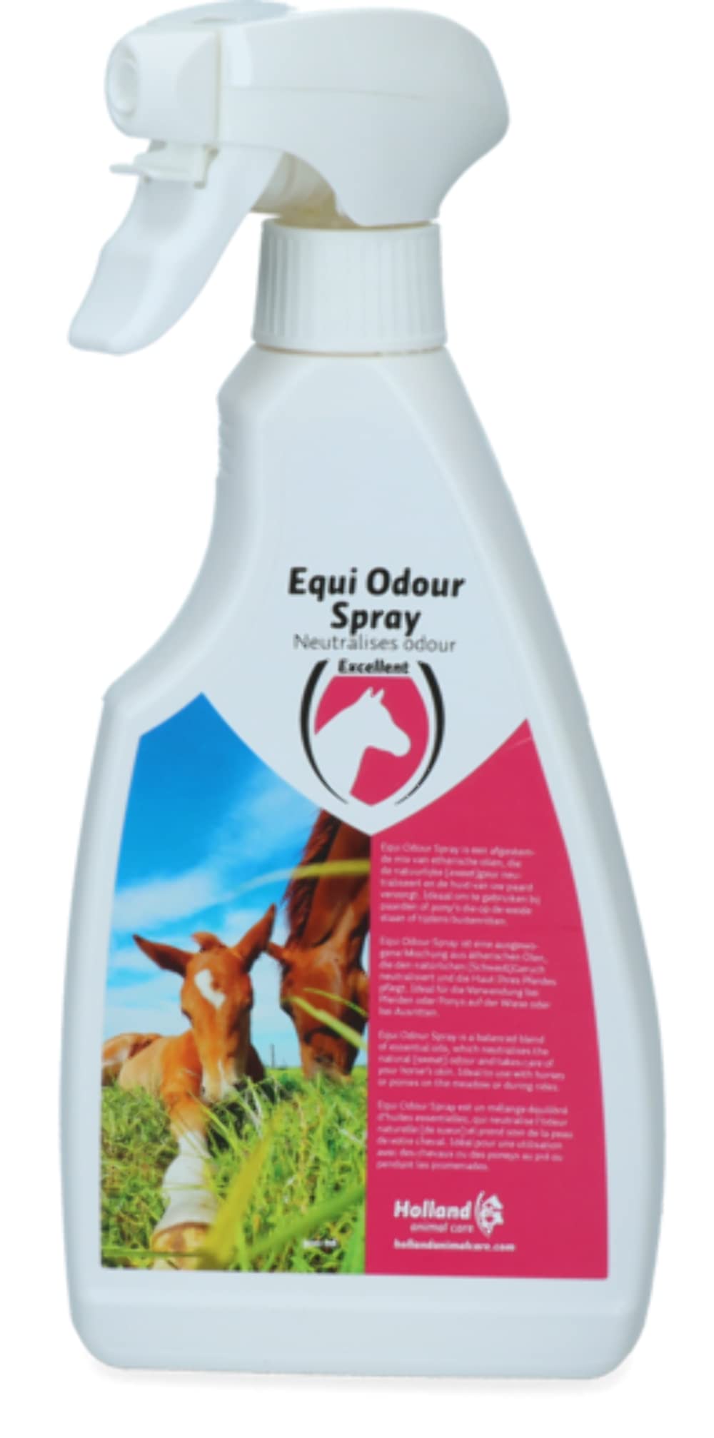 Equi Spray d'odeur 500 ml apaise les chevaux stressés par les odeurs de l'été