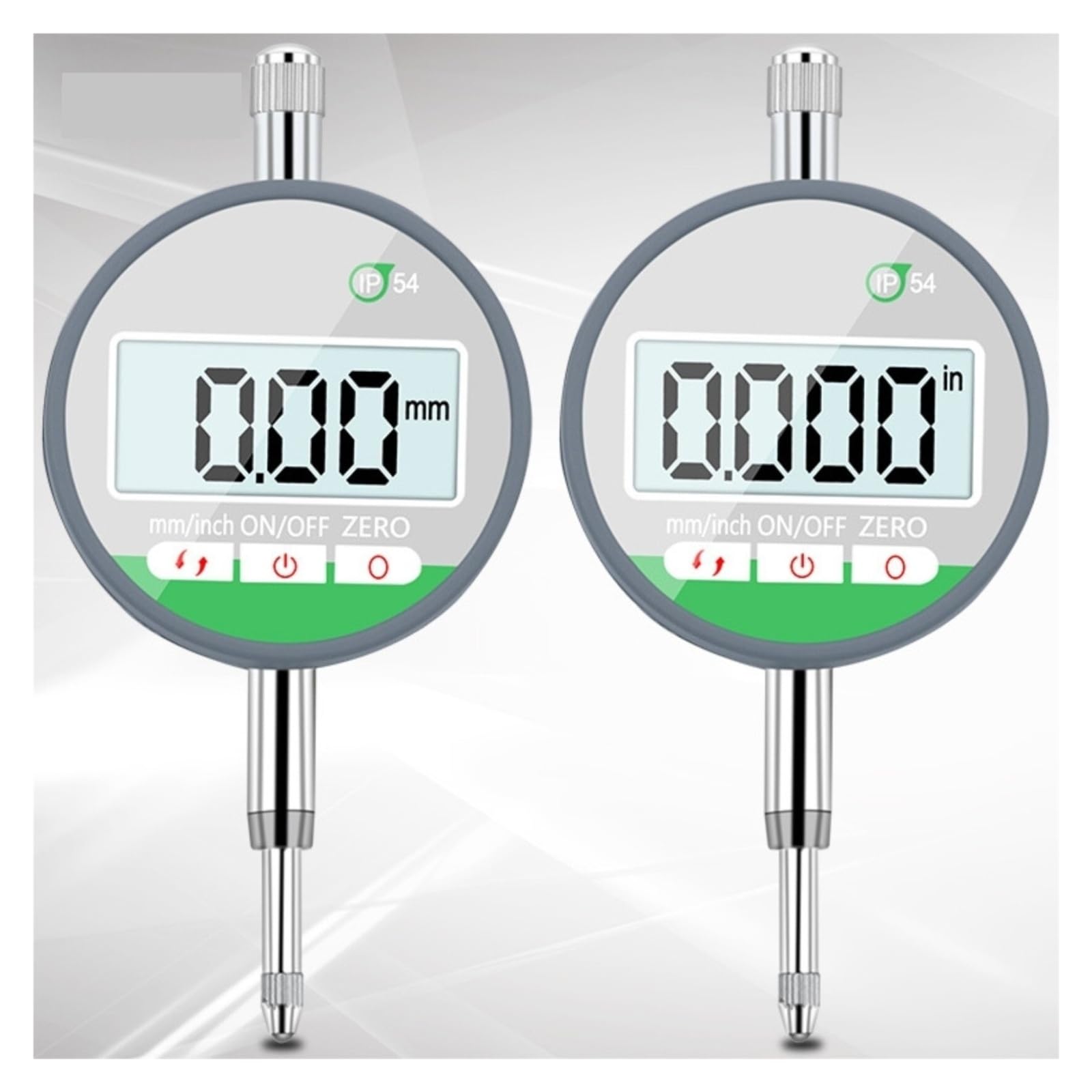 Indicatore del Quadrante, Comparatore digitale 0-12,7 mm 0,01 elettronico con prova IP54 0-25,4,001 Quadrante micron(0-25.4x0.01mm)