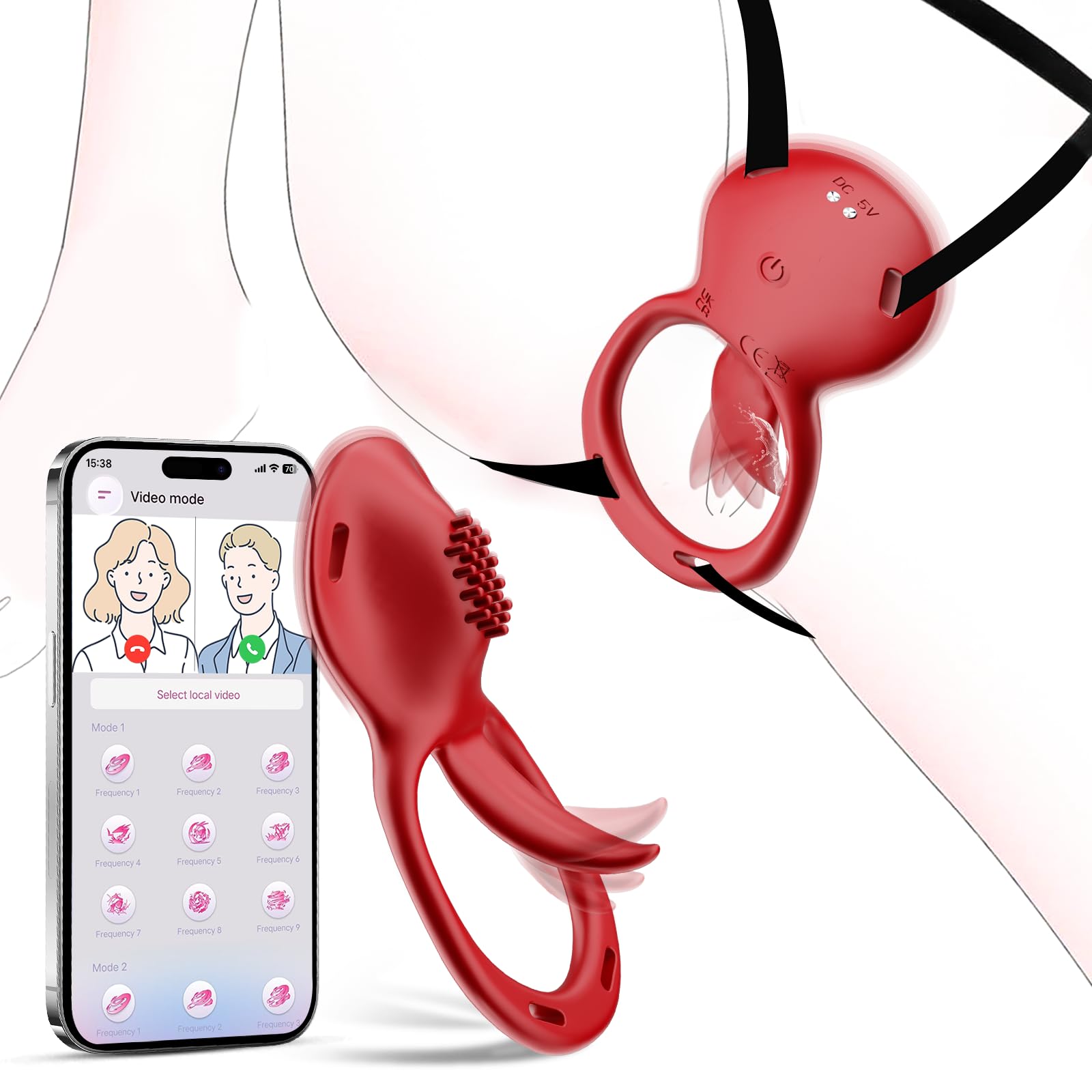 Remote Control Bullet Viboators Toys app, Discreet Wearable Electric High Frequency Clitioral Back Massager for Full Body Stimulant Relaxation, Vibrating Massager Adult Tools for Date Night PWO02