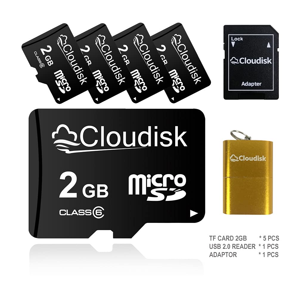 5Pack 2GB Micro SD Card 2 GB MicroSD Memory Card Class4,Bulk Sale-image-39