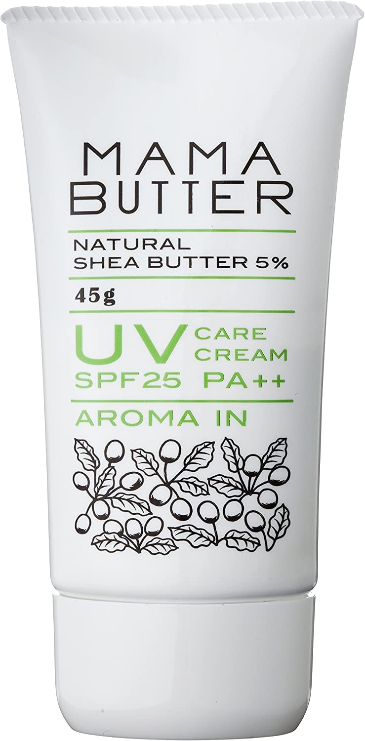 ママバター 無添加 UV ケアクリーム SPF25++ 【新生児～】 (アロマイ…