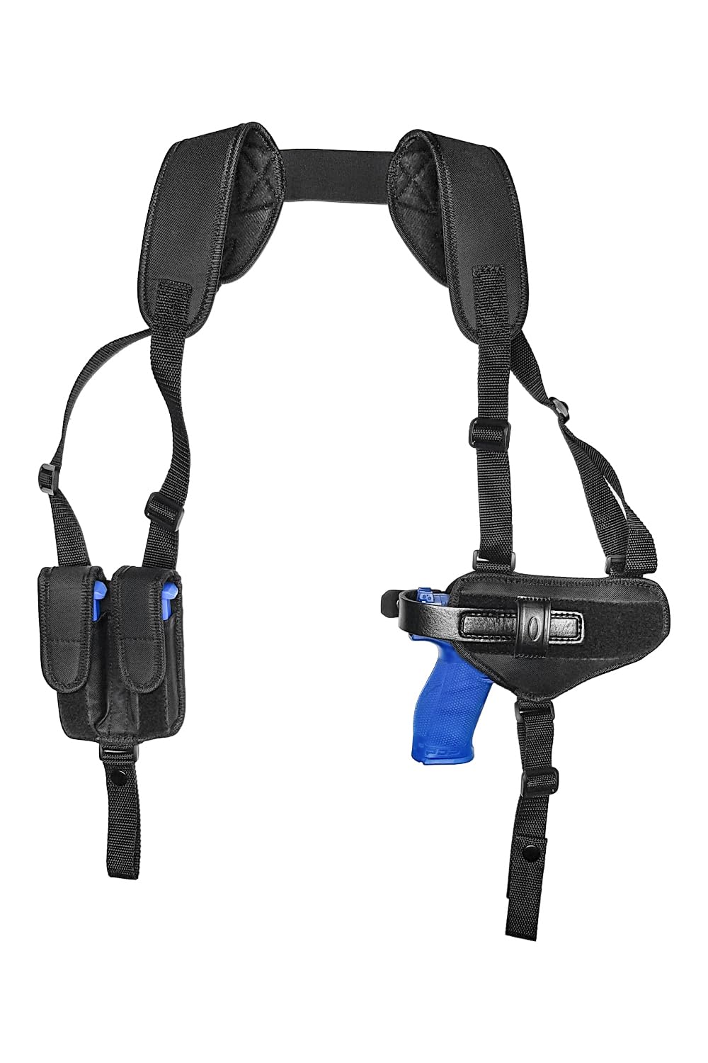 5-56.de AS03 Nylon Shoulder Holster for Sig Sauer P250 / P320 Compact/Carry black