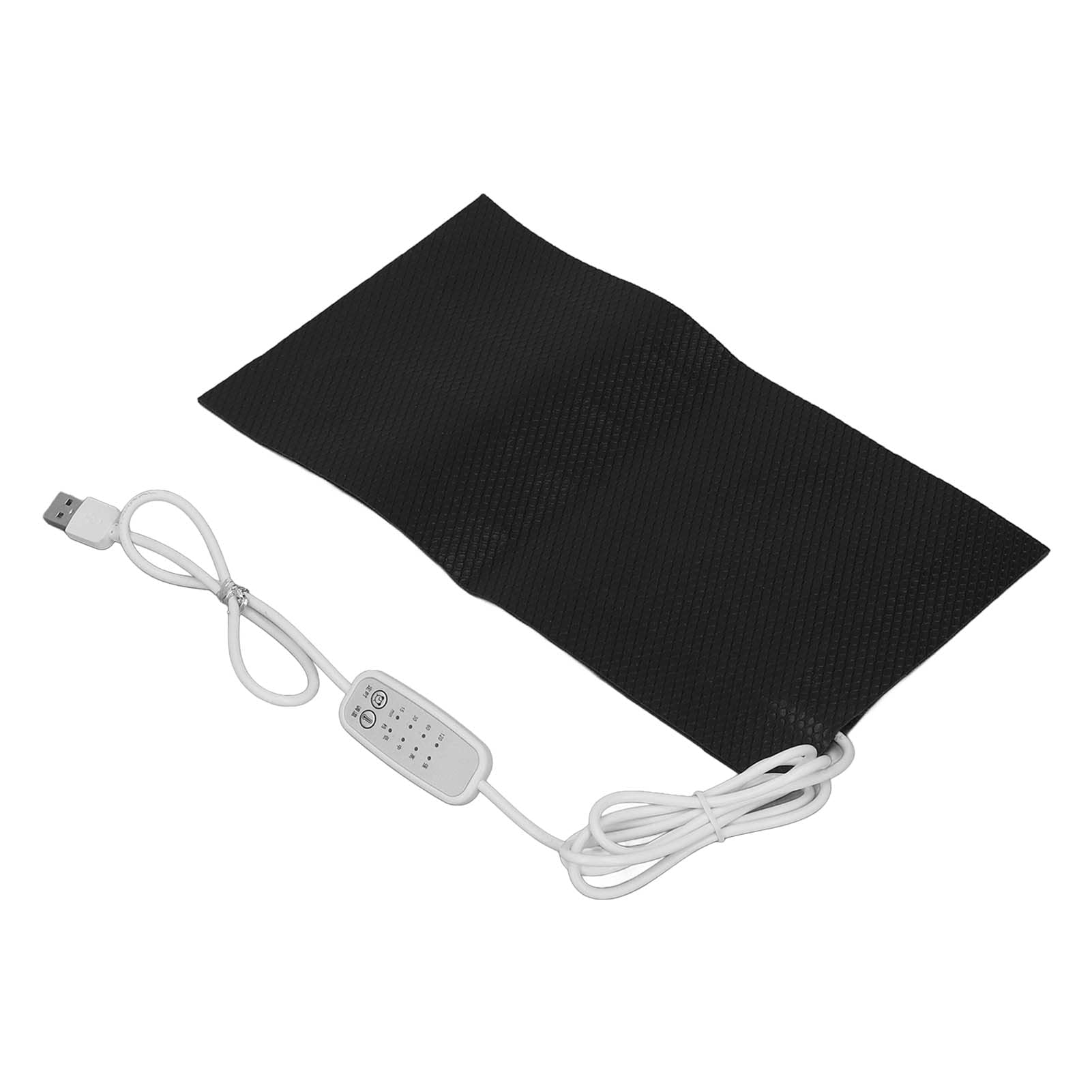 Fafeicy Podkładka Grzewcza, Regulowana Temperatura materiał PVC Przenośna Podkładka Grzewcza Zasilana USB dla Ramion Szyi z Tyłu 68-104 ° F Idealne do Użytku Domowego (20X25 cm)