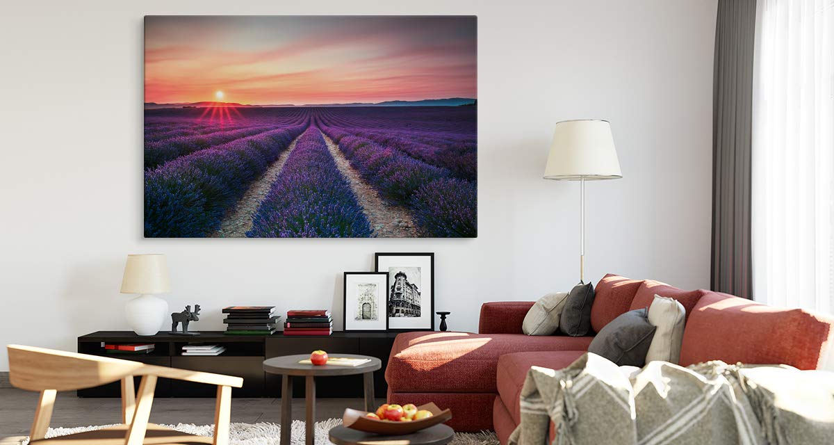 Acquista Poster e stampe moderni Natura Paesaggio Pittura su tela Sunshine Forest Lake Immagini per soggiorno Camera da letto Wall Art Home Decor Senza cornice in Italia a partire da 1.27