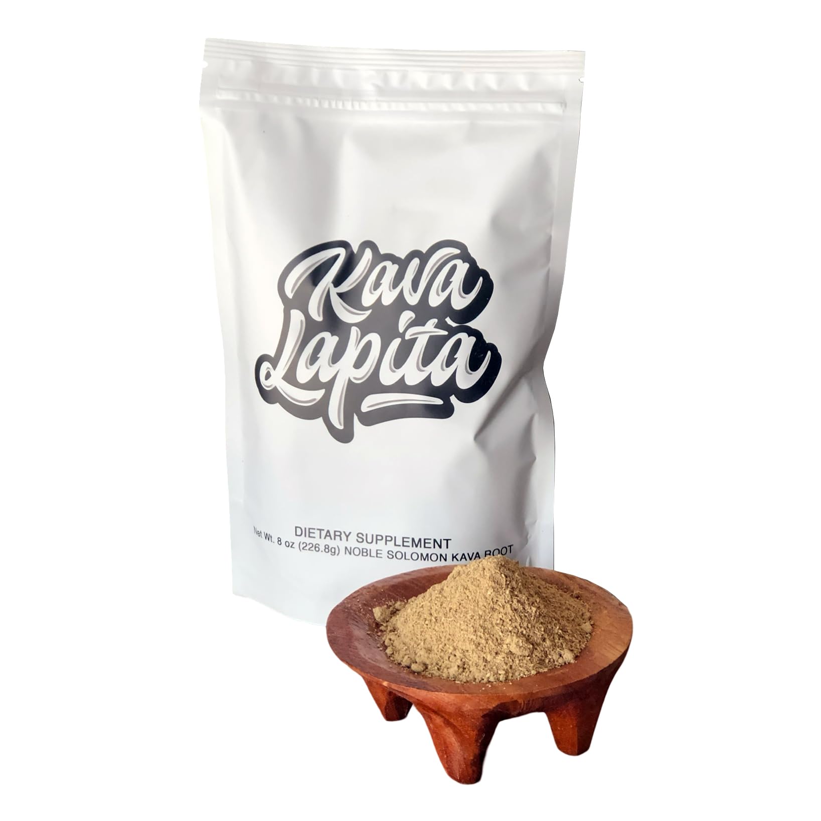 Kavafied KAVA LAPITA - Premium Noble Solomon Island Kava Root (8oz)