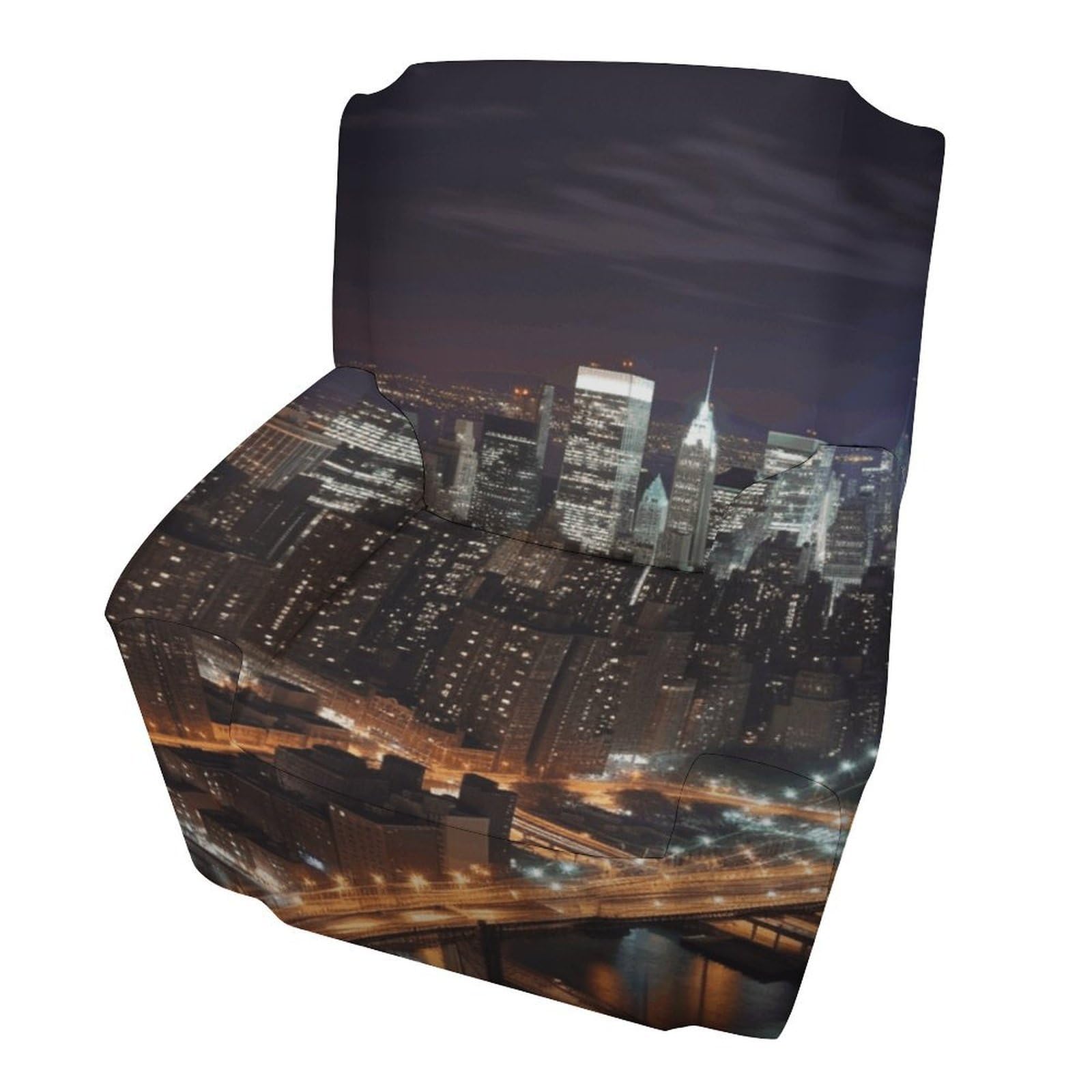 Fekiloot Style New York Night Couch Cover Sofa Cover Sofa Slipcover