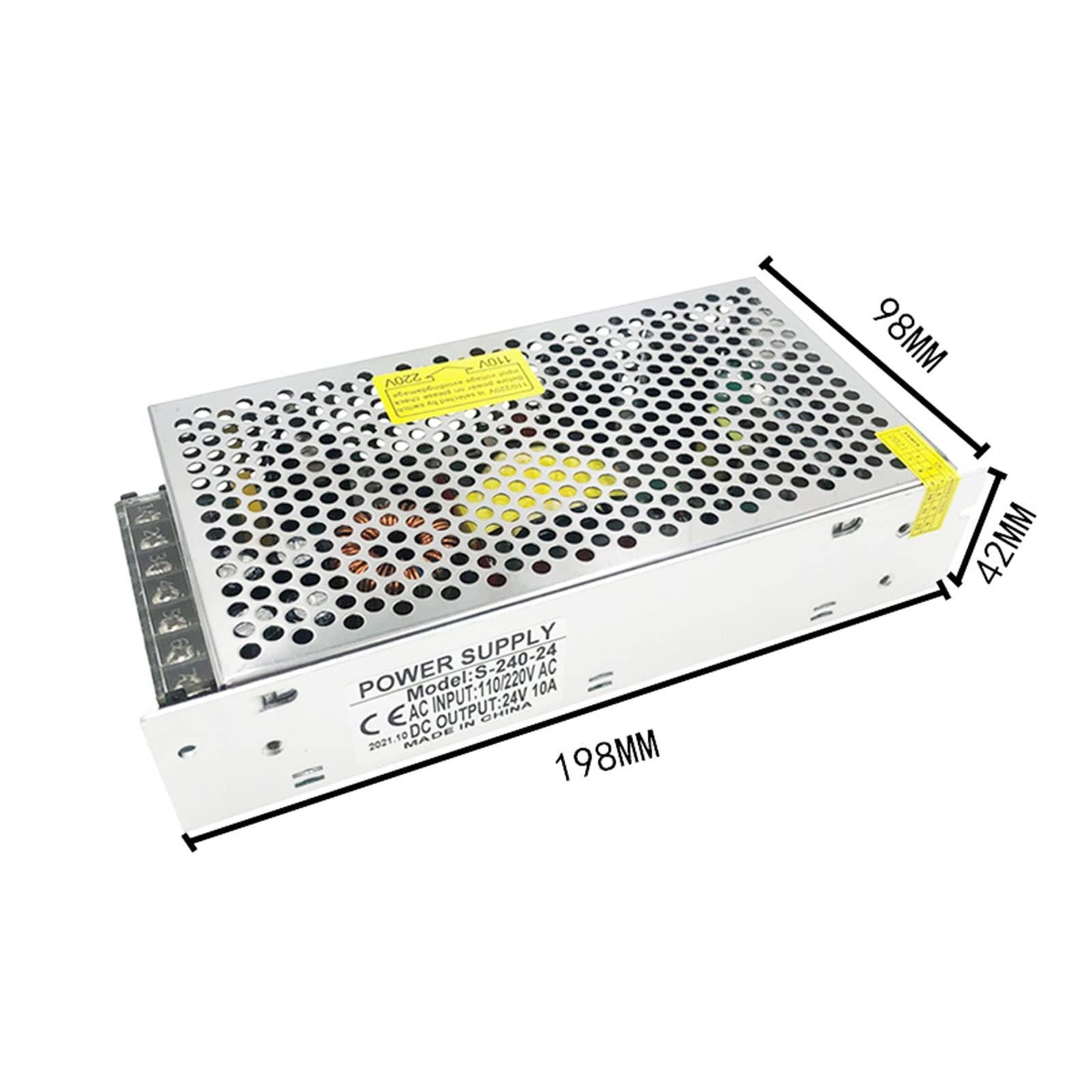 Adaptador de fuente de alimentación de transformadores, convertidor de transformadores for tira de Led de actuador lineal