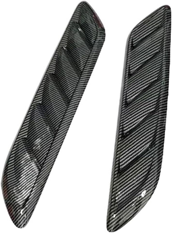 Car Bonnet Hood Scoop Decoration Cover Fit for BMW E60 F10 F20 F30(Carbon)