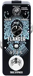 Stax Pedal de Guitarra Flanger, Efeito de Guitarra Analógico Vintage Clássico, Filtro e Normal