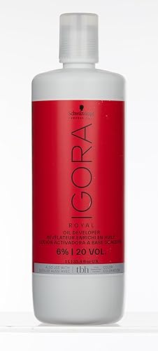 Miniatura 5 de Schwarzkopf - ROYAL IGORA ACTIV 6% 20 LOC VOL 33.8fl oz