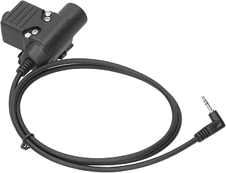 U94 PPT Adapter for T5428/6200C, 1m/3.3ft Push‑to‑Talk for Motorola T5428/6200C