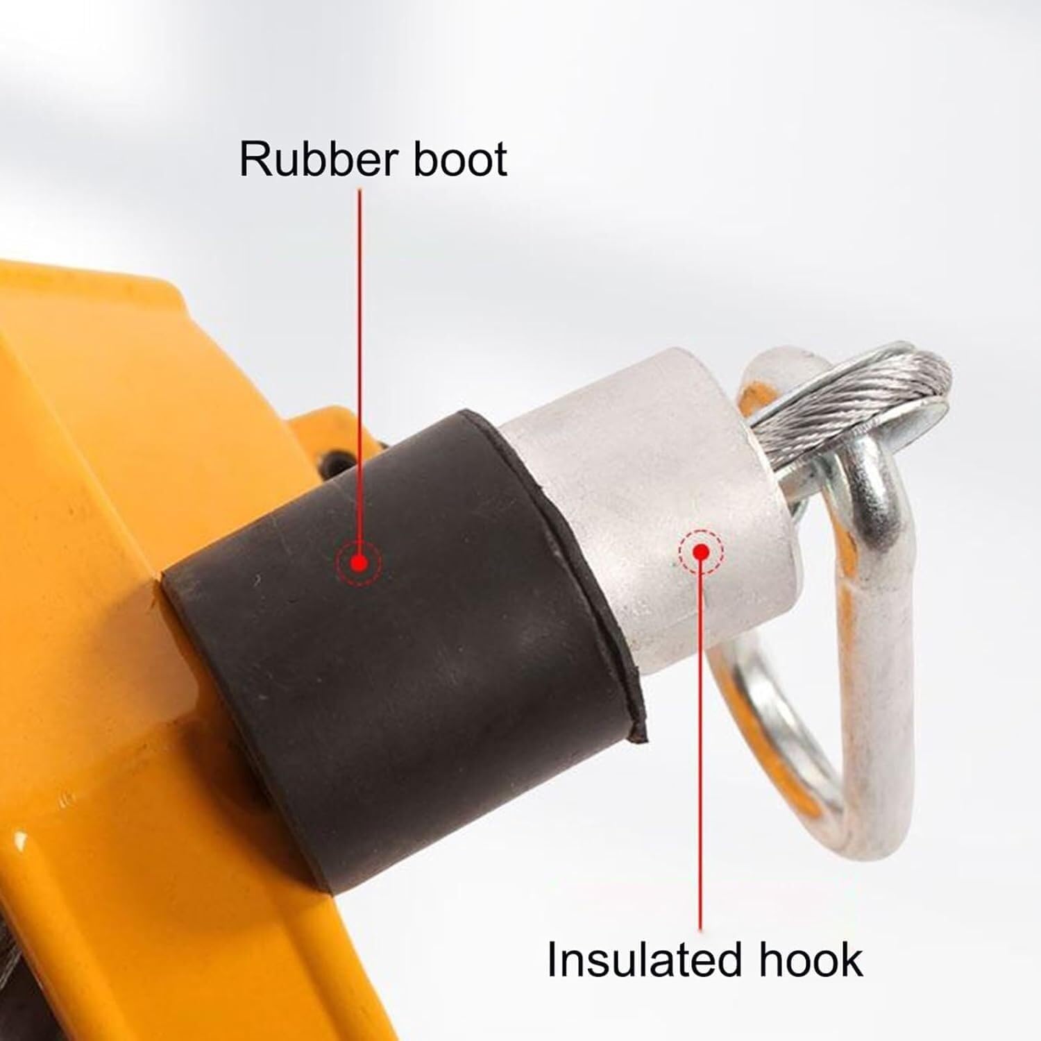 Retractable Spring Balancer Heavy Duty Tool Hanging Holder, Retractable Tool Holder 1.5m Length Tool Balancer with Hook and Wire Rope (Size : 5-9kg)