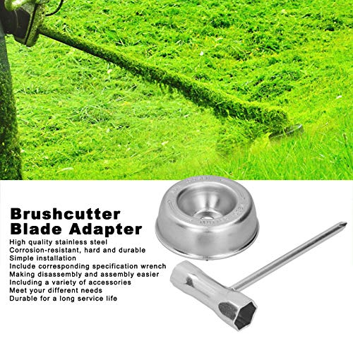 Adaptador de cuchilla de desbrozadora de acero inoxidable para FS40C FS55 FS120 FS200 FS250 kit 3