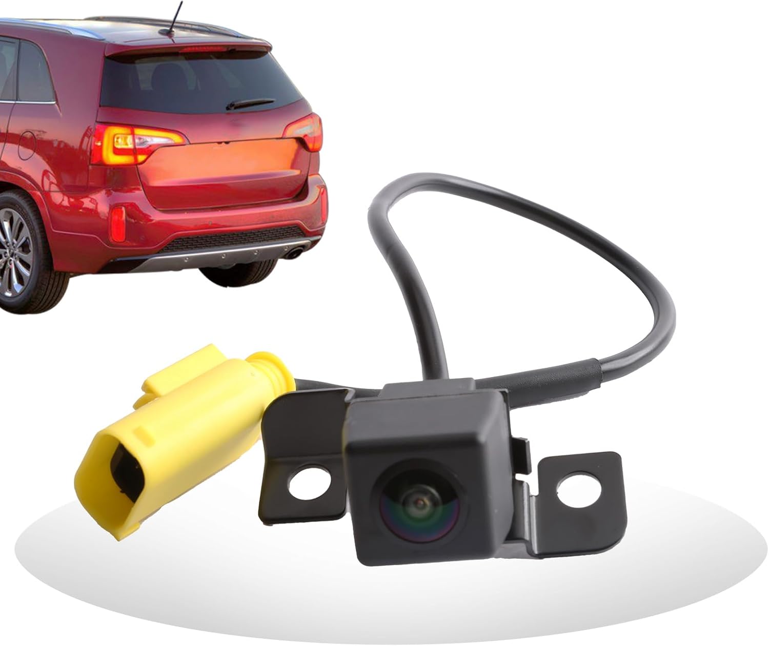 MITZONE Rear View Backup Camera for Car Compatible with 2009 2011 2012 2013 Kia Sorento Parking Asist Camera 1080P HD 120-170° Wide-Angle Coverage 95760-2P202 95760-2P201