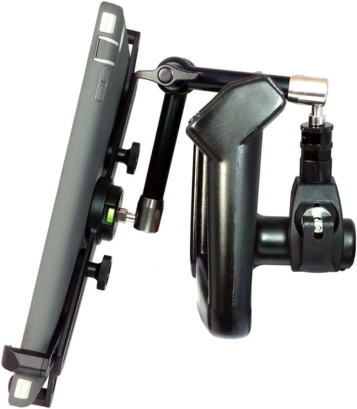 Flex Yoke Articulated Arm Sport Mount and Universal Cradle Kit for Any 7”-11” iPad Mini Air Pro Android Tablet PC Airplane Car RV Truck Boat Steering Wheel Dash Mounting