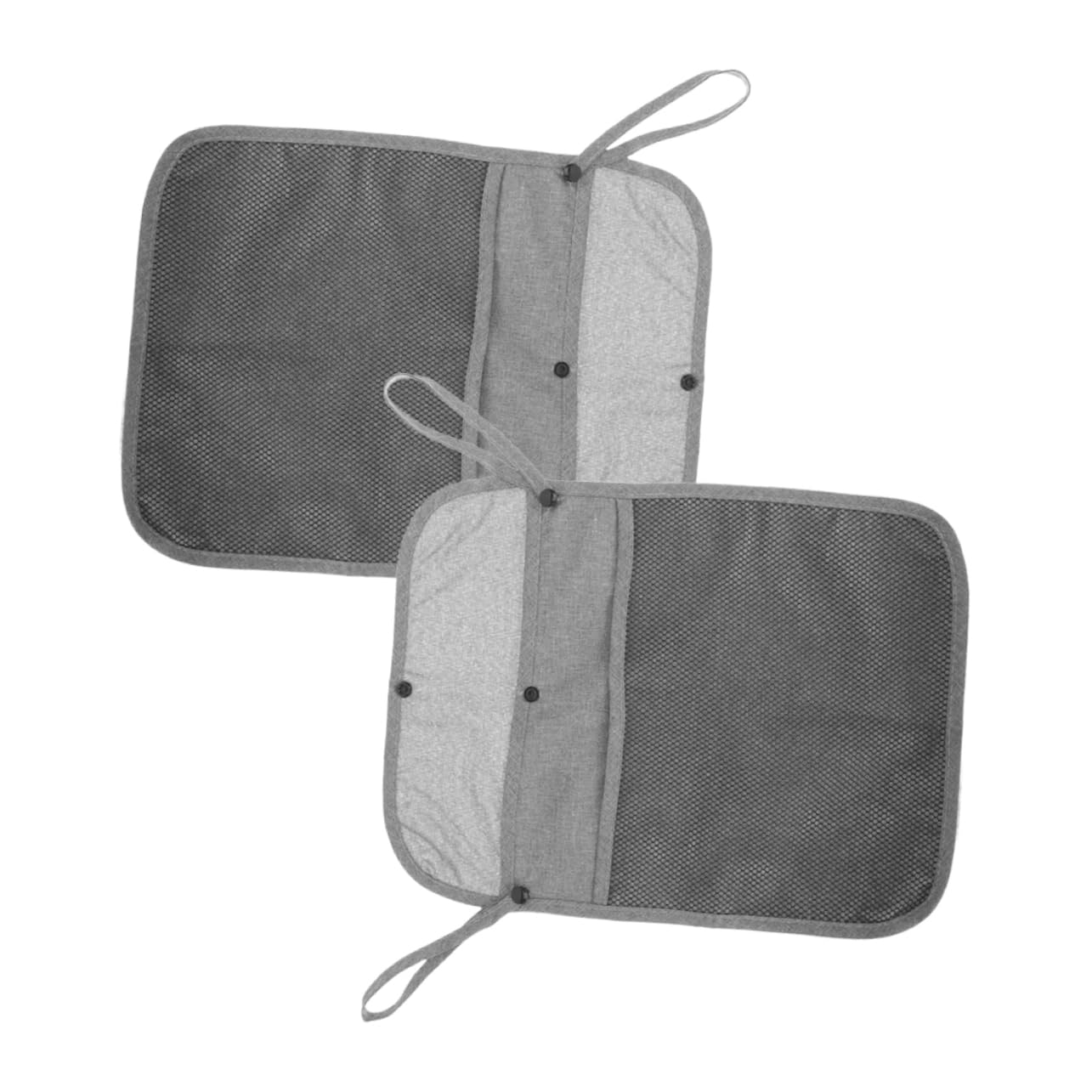 HAPINARY Portable Baby Stroller Hanging Bag Mesh Side Sling Organizer Storage Bag for Diapers Bottles Toys