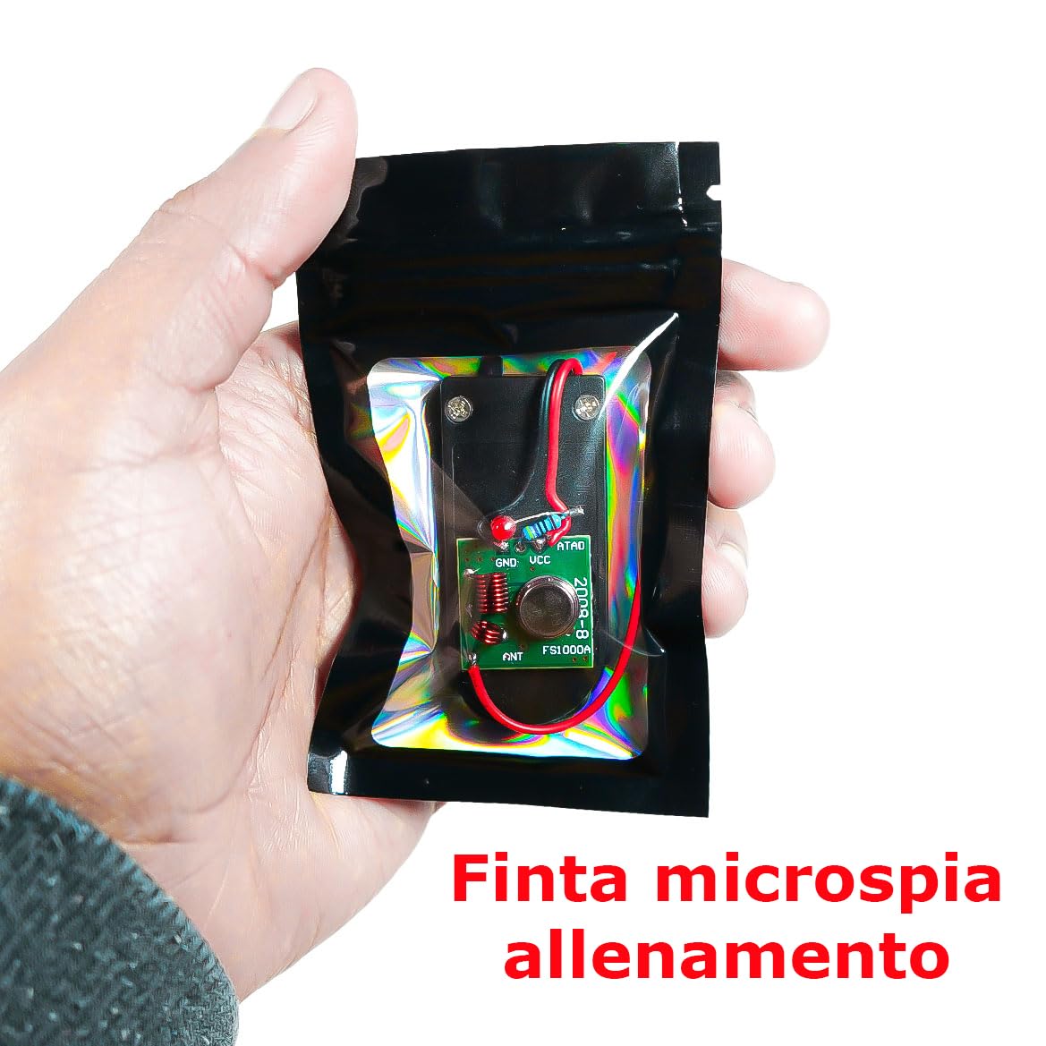 Rilevatore Scanner di Microspie GMS e Localizzatori GPS - Rilevatore Infrarossi di Telecamere Nascoste - Resistente alle Interferenze con Copertura a 15 Metri - Manuale in italiano (K18Special)