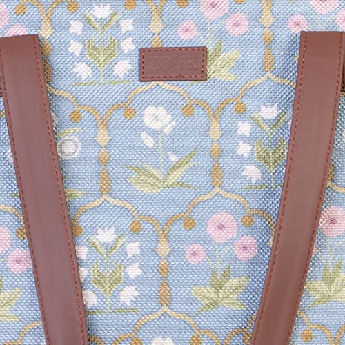 Image of ZOUK Women's Handcrafted Side Tote Bag and Handbag for Office and College