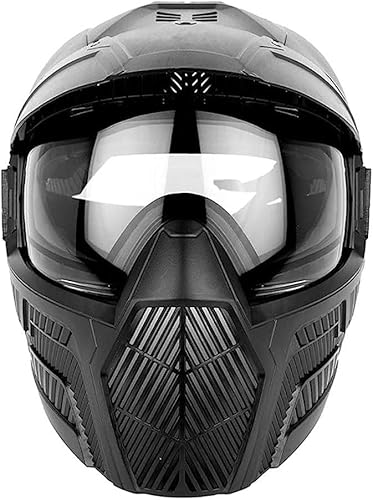 Miniatura 2 de Máscara térmica de paintball de cobertura completa OPR de carbono - negro