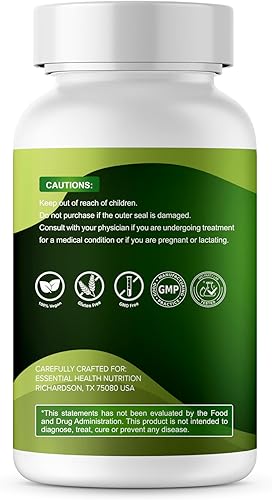 Miniatura 2 de KSM-66 Cápsulas de extracto de Ashwagandha y Shilajit (90 cápsulas45 porciones, 1000 mg KSM-66 por porción)  Extracto de raíz de Ashwagandha