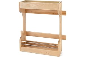 Rev-A-Shelf Dual Shelf Under Sink Organizer for Kitchen and Bathroom Cabinets, 42"...