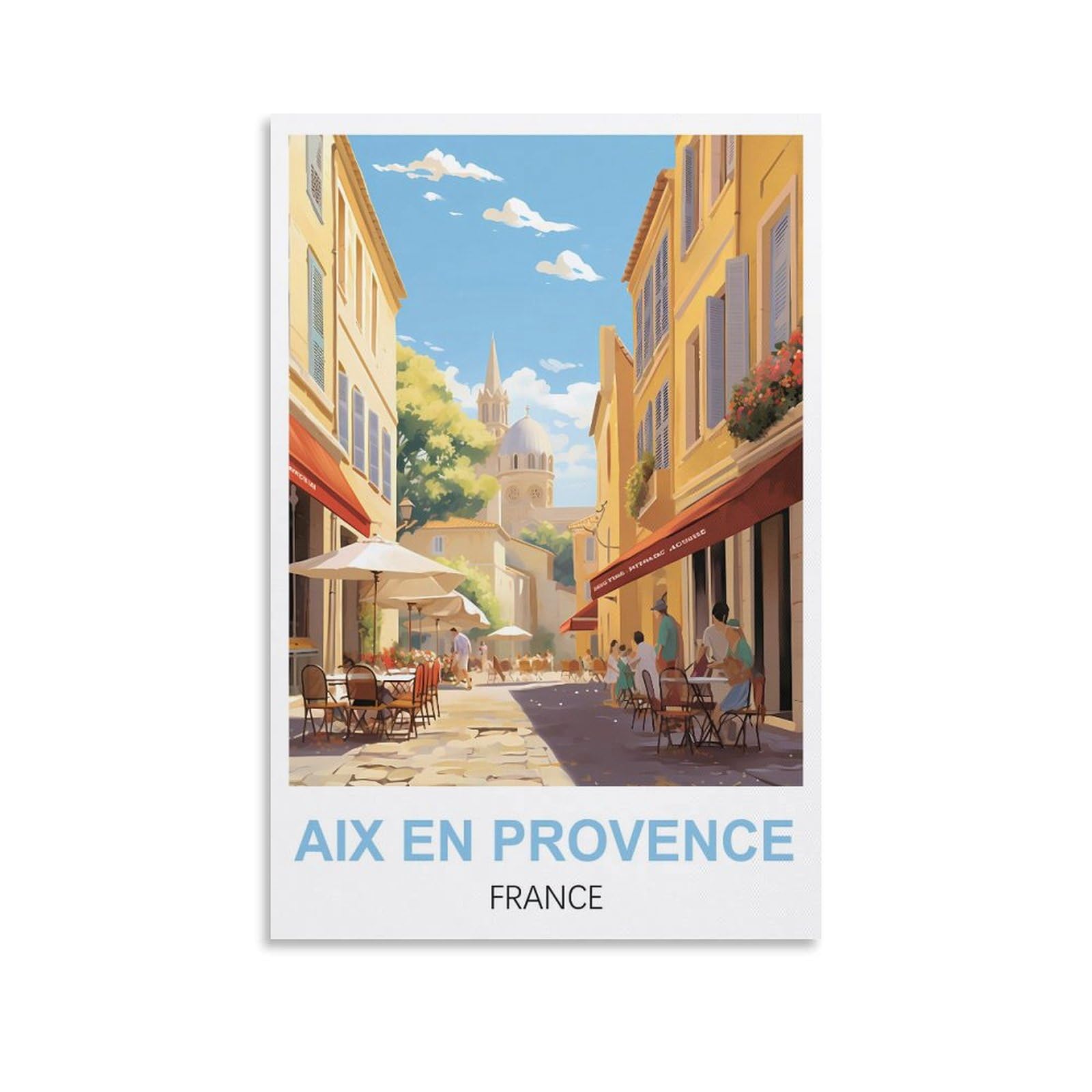 Jigsaw Puzzles for Adults 2000，Aix En Provence France Posters Jigsaw Puzzle 2000 Pieces for Adult Challenging Puzzle Games Jigsaw Puzzles for Adults 100x70cm
