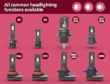 Philips Ultinon Access LED car headlight bulb (H1), ultra-compact direct-fit, 80%, 6.000K, set of 2 - 8