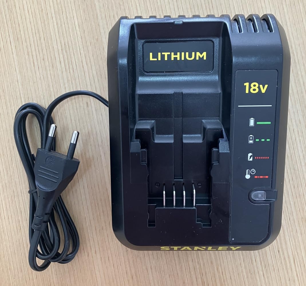 Cargador de batería de litio de 18 V 2 A para Stanley Li-Battery Charger Accesorios de herramientas eléctricas
