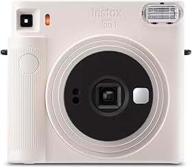 instax Câmera instantânea SQ1 quadrada, branco giz