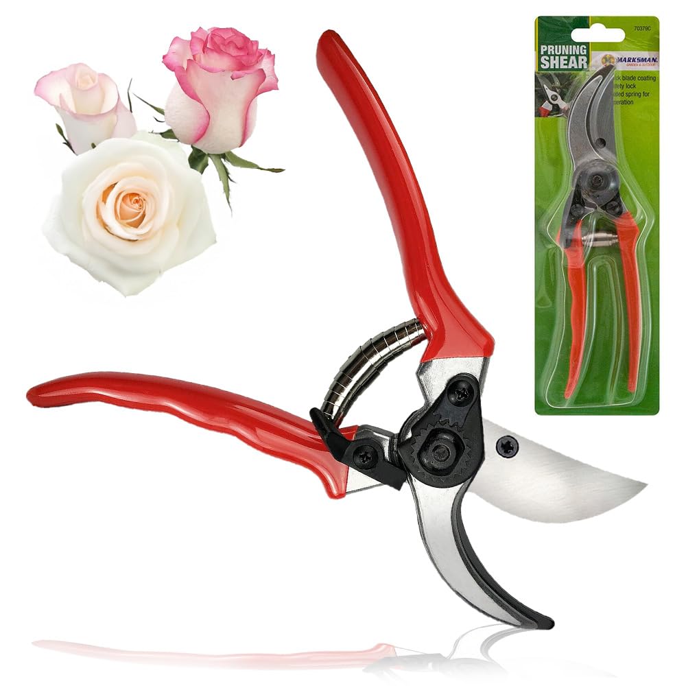 Bargains-Galore Black New 8" Garden Pruning Shear Scissor Set Safety Lock Plants Tool Strong Pruner