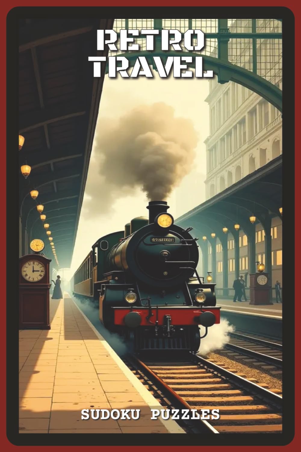 Retro Travel Sudoku Puzzles: Sudoku Puzzles for Retro Travel | Help Calm the Mind, Relax, Focus and Wander Through Time | 6x9 inches, 120 pages | 80 ... Nostalgia Seekers (Wanderlust Sudoku Series)