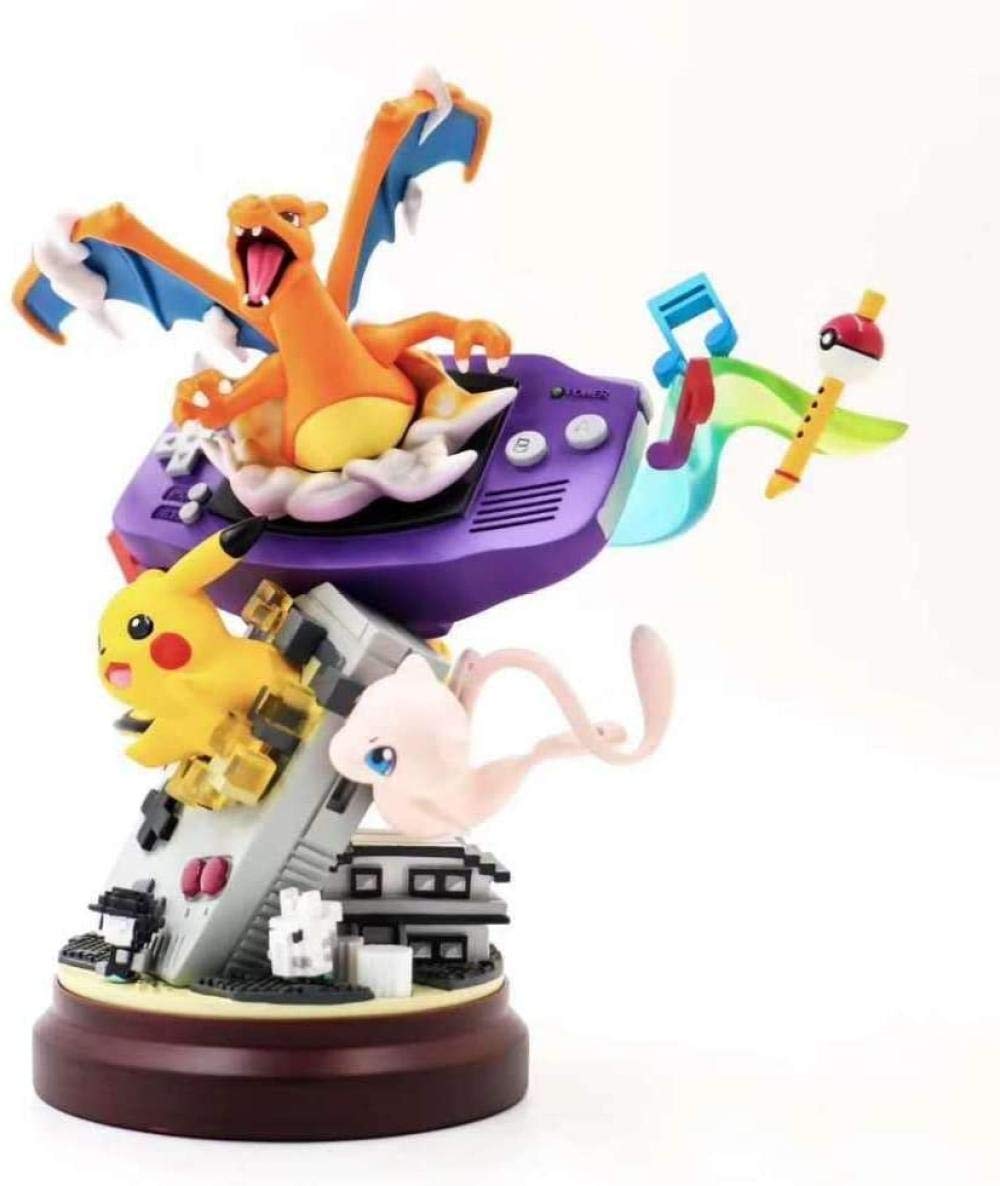 Buy anime figurine 18 5cm Anime resin Statue Playboy Pika Mewtwo