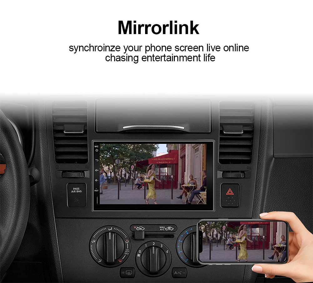 JOYX Carplay Dongle Draadloze dongle voor de auto met Android autoradio, Apk geïnstalleerd op het scherm van de auto, ondersteunt iOS-telefoon/ Android-systemen, USB-connector, wit