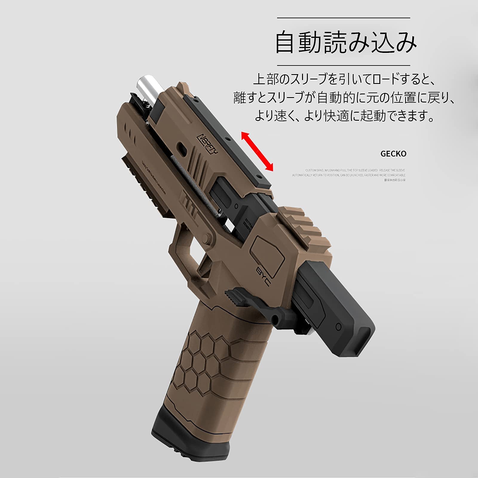 airsoft gun ニセモノの銃です！