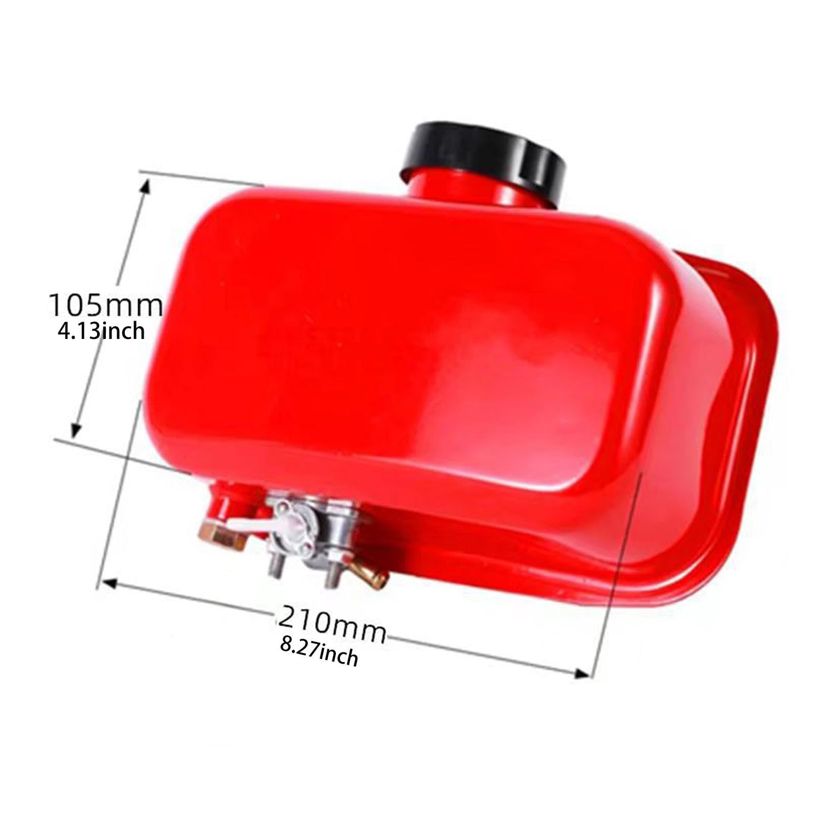 Tanque de combustible para motor diésel, accesorios de hierro, repuestos para micro cultivadores, 170 Reverso